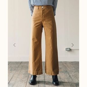 Jesse Kamm Sailor Pants NWOT size 14 wheat